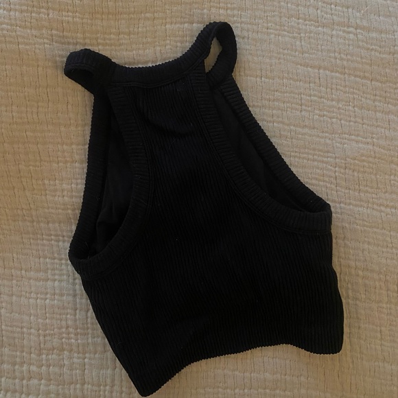 Aerie Cropped Tank Top + Built-In bra - Picture 4 of 4